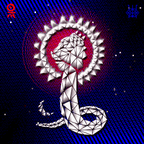  Abraxas - un talismán (versión en color)
#Abraxas #Talisman #Occult #OficinasTK #Kryptocromo #animation #GIF 
