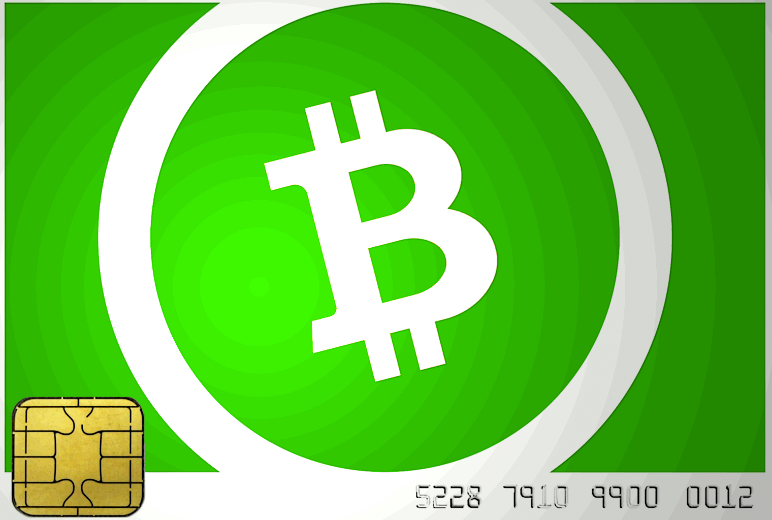 Tarjeta inteligente de demostración de desarrolladores que produce firmas en efectivo de Bitcoin 