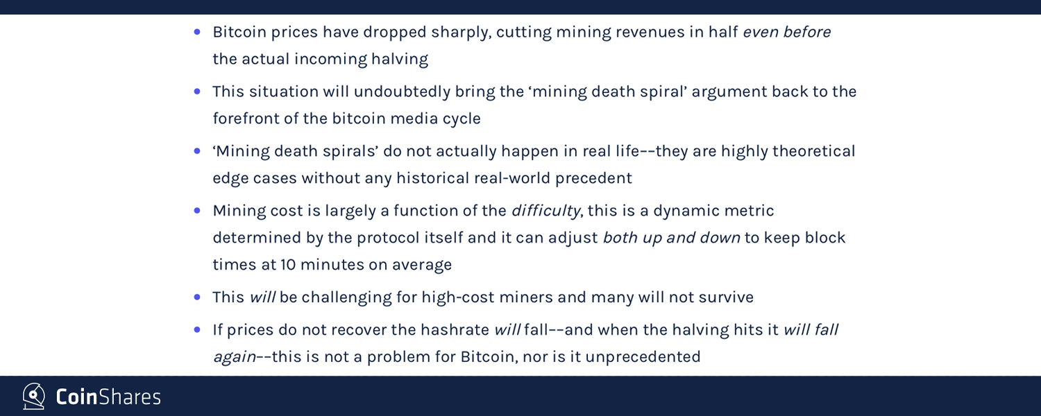 Bitcoin Halving Capitulation: 'Mining Death Spirals Don't Happen in Real Life,' Says Report Capitulación de reducción a la mitad de Bitcoin: 'Minería Las espirales de la muerte no ocurren en la vida real, dice el informe "width =" 1500 "height =" 600 "srcset =" https://blackswanfinances.com/wp-content/uploads/2020/03/csharmining.jpg 1500w, https://news.bitcoin.com/wp-content/uploads/2020/03/csharmining-300x120.jpg 300w, https://news.bitcoin.com/wp-content/uploads/2020/03/csharmining -1024x410.jpg 1024w, https://news.bitcoin.com/wp-content/uploads/2020/03/csharmining-768x307.jpg 768w, https://news.bitcoin.com/wp-content/uploads/2020 /03/csharmining-696x278.jpg 696w, https://news.bitcoin.com/wp-content/uploads/2020/03/csharmining-1392x557.jpg 1392w, https://news.bitcoin.com/wp-content /uploads/2020/03/csharmining-1068x427.jpg 1068w, https://news.bitcoin.com/wp-content/uploads /2020/03/csharmining-1050x420.jpg 1050w "tamaños =" (ancho máximo: 1500px) 100vw, 1500px