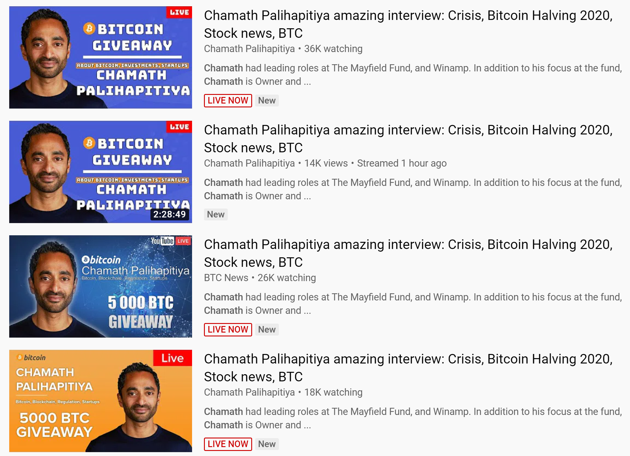  Estafa de 5000 BTC: Chamath Palihapitiya, Elon Musk Not Giving Ausente Bitcoin 